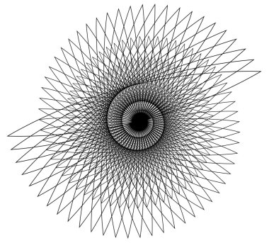 Soyut sarmal tek renkli öğesi