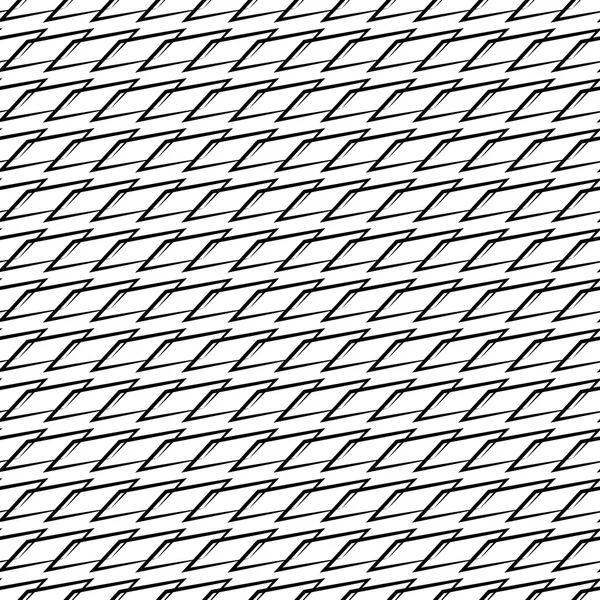 추상적인 기하학적 흑백 패턴 — 스톡 벡터
