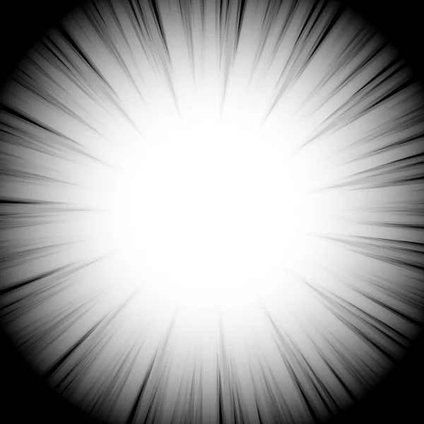Abstrakter radialer Starburst-Hintergrund — Stockvektor