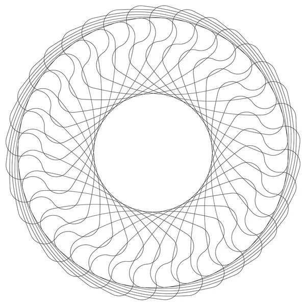 Elemento astratto a spirale — Vettoriale Stock