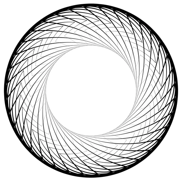 Elemento espiral abstrato —  Vetores de Stock