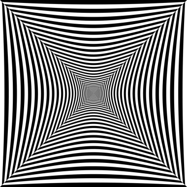 Deformasyon kareler soyut grafik