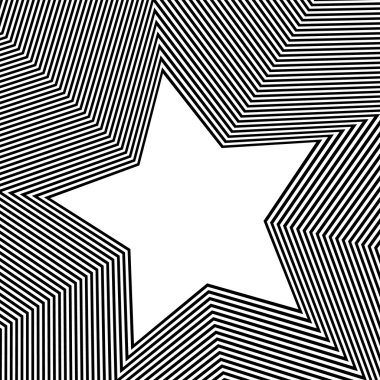 yıldız şekli arka plan