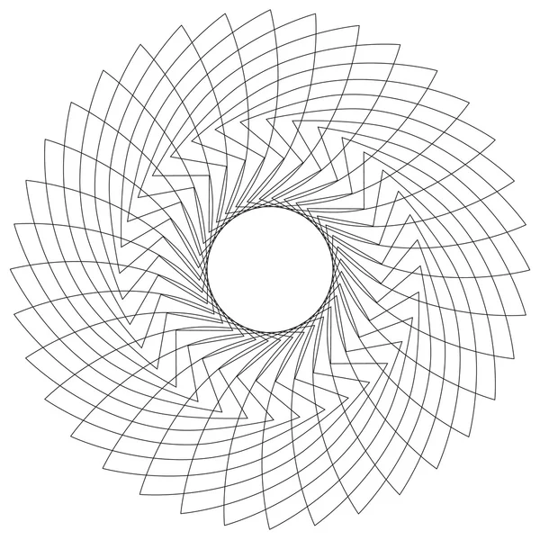 Abstrakt spiral element — Stock vektor