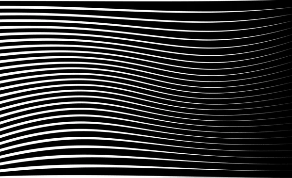 Abstracte golvende lijnen patroon — Stockvector