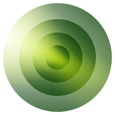 soyut renkli daireler öğesi.