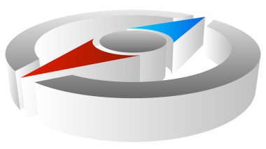 Pusula seyahat simgesi