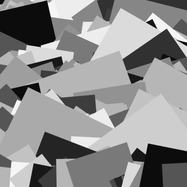 Rasgele parçaları desenleri kümesi soyut