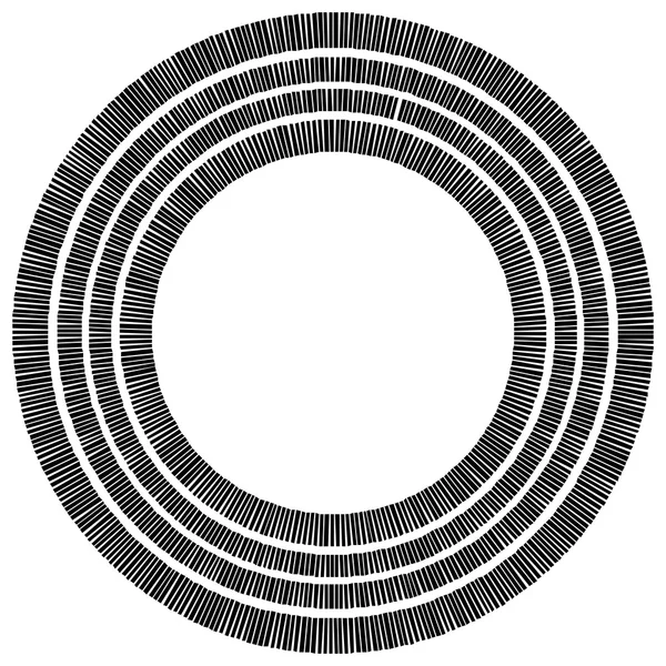 幾何学的な円模様 — ストックベクタ