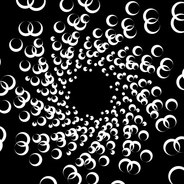 องค์ประกอบอักษรที่มีวงกลมทับกัน — ภาพเวกเตอร์สต็อก