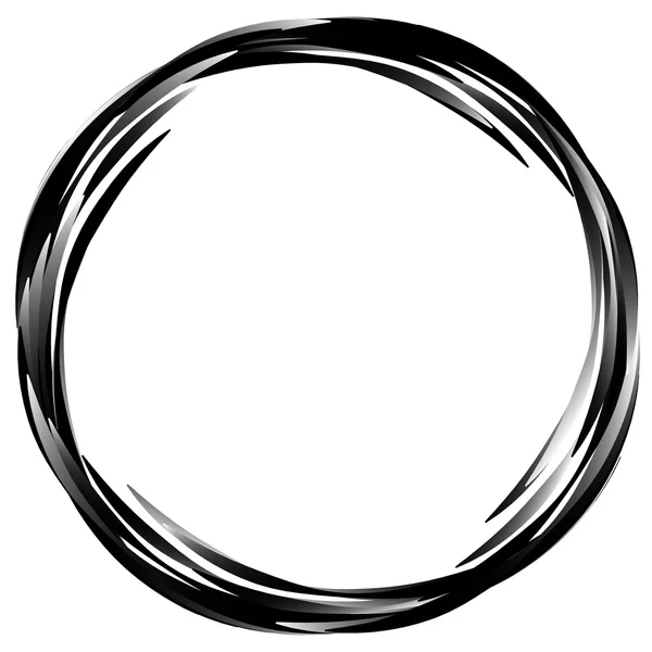Elemento abstrato circular, forma — Vetor de Stock