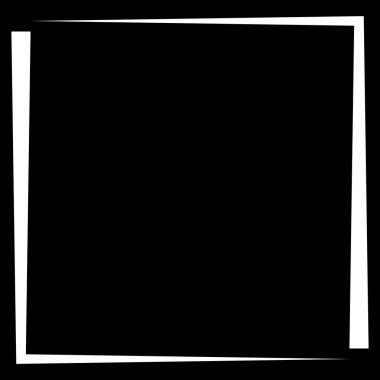 Kare biçiminde fotoğraf çerçevesi