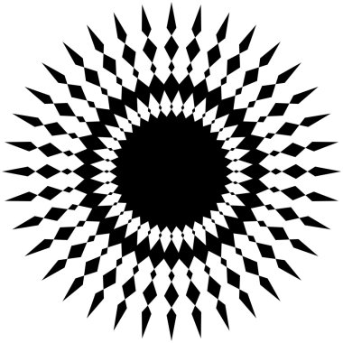 Soyut Radyal öğesi şekli