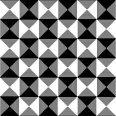 Abstract checkered mosaic pattern clipart