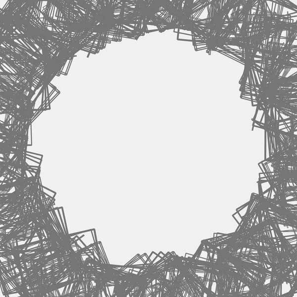 Abstrait formes dispersées aléatoires arrière-plan — Image vectorielle