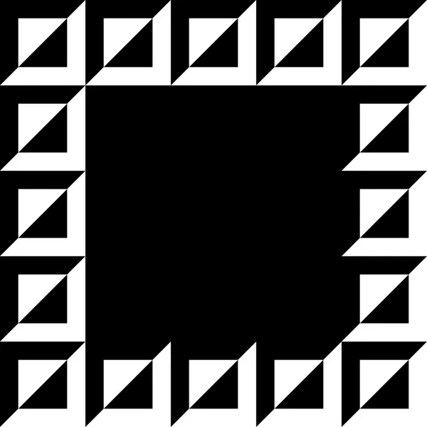 Γεωμετρική εικόνα, κορνίζα — Διανυσματικό Αρχείο