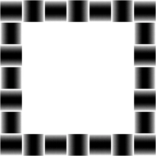 方形马赛克相框 — 图库矢量图片