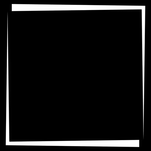 Cadre photo au format carré — Image vectorielle