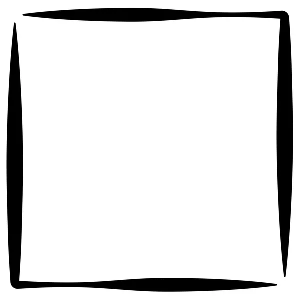 Square format photo frame — Stock Vector