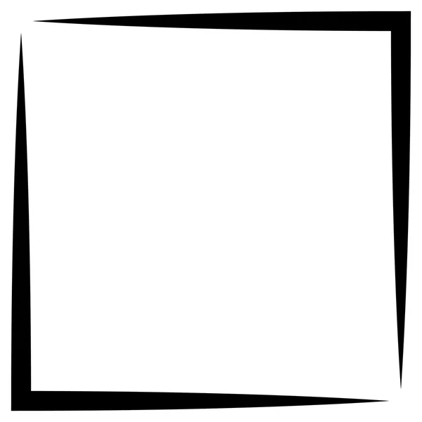 Moldura de foto de formato quadrado — Vetor de Stock