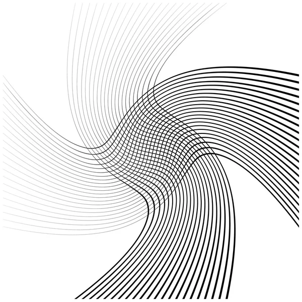 Élément abstrait de motif de lignes croisées — Image vectorielle