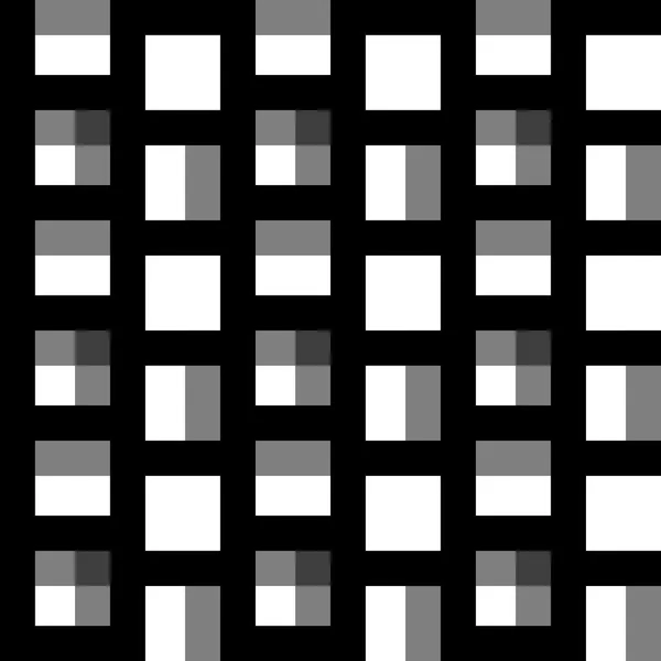 Geometriai négyzetek absztrakt minta — Stock Vector