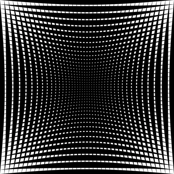 Абстрактная текстура сетки с эффектом искажения — стоковый вектор