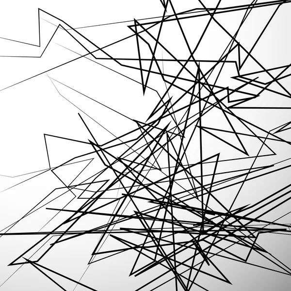 Abstrakte kantige Linien künstlerischer Hintergrund — Stockvektor