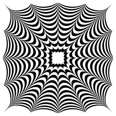 kare geometrik soyut şekil. 