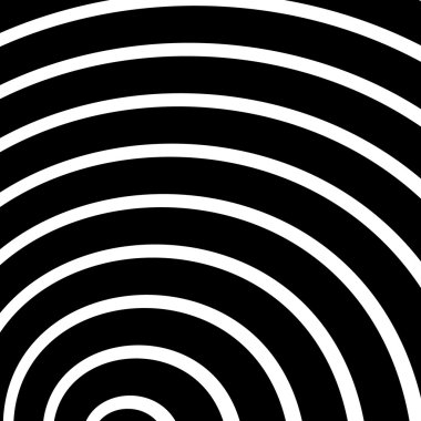 Eşmerkezli daireler, yüzük yayılan. 