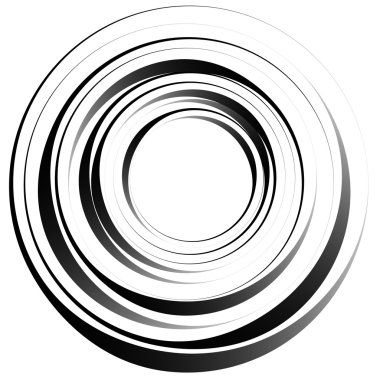 soyut daireler öğesi