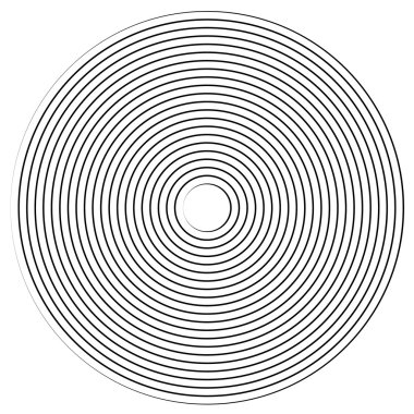 Yayılan kontur satırları arka plan