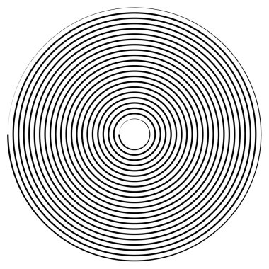 Yayılan kontur satırları arka plan