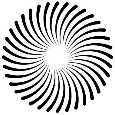 Soyut sarmal, girdap öğesi.  