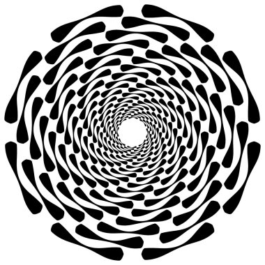 soyut sarmal dönen öğesi   