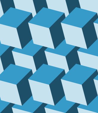3D seamless modeli cubes