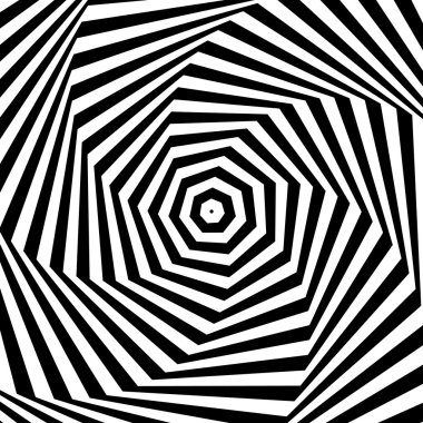 tek renkli geometrik sarmal öğesi 