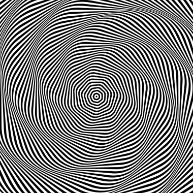 tek renkli geometrik sarmal öğesi 