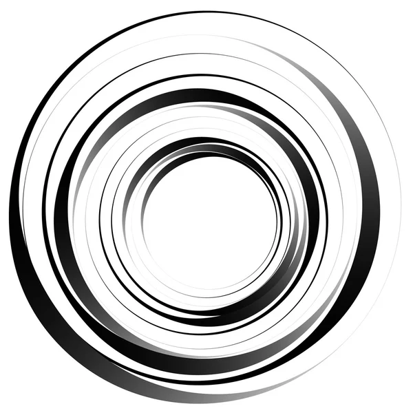 Élément cercles abstraits — Image vectorielle