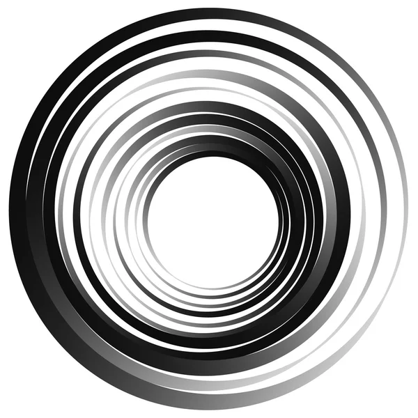 Elemento círculos abstratos — Vetor de Stock