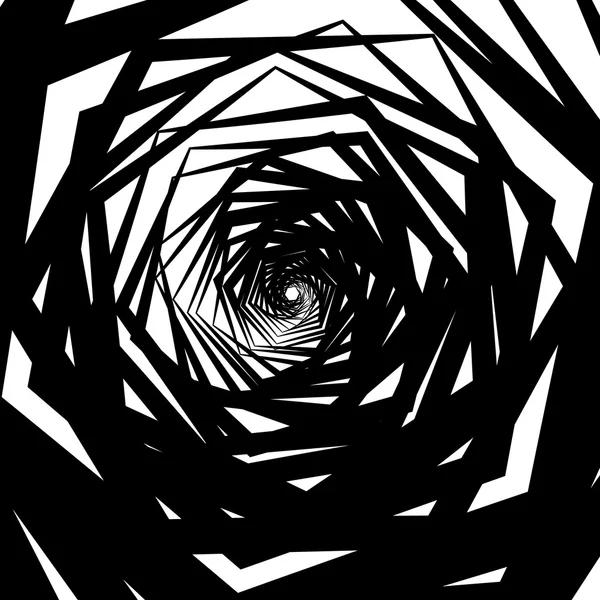 Fond artistique abstrait spirale . — Image vectorielle