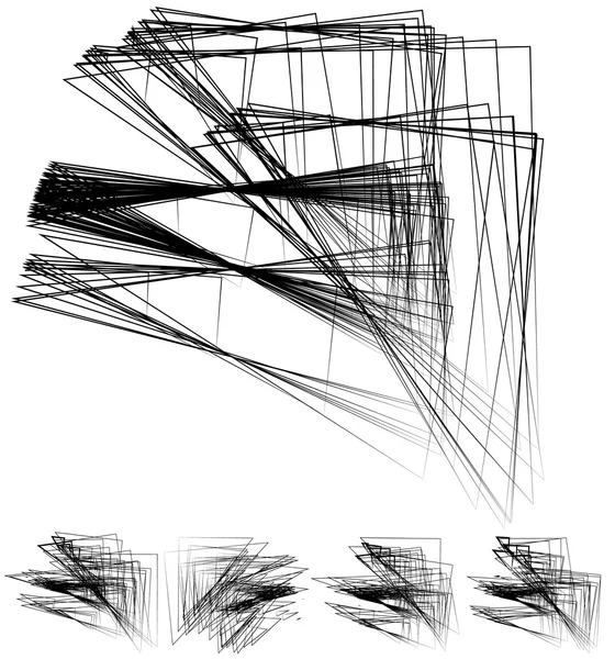 Абстрактний набір фонів випадкових рядків — стоковий вектор
