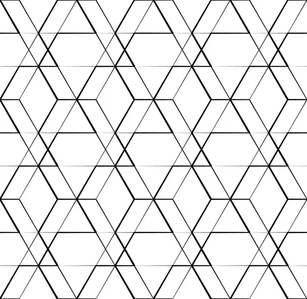 Grid, mesh geometris pola mulus - Stok Vektor