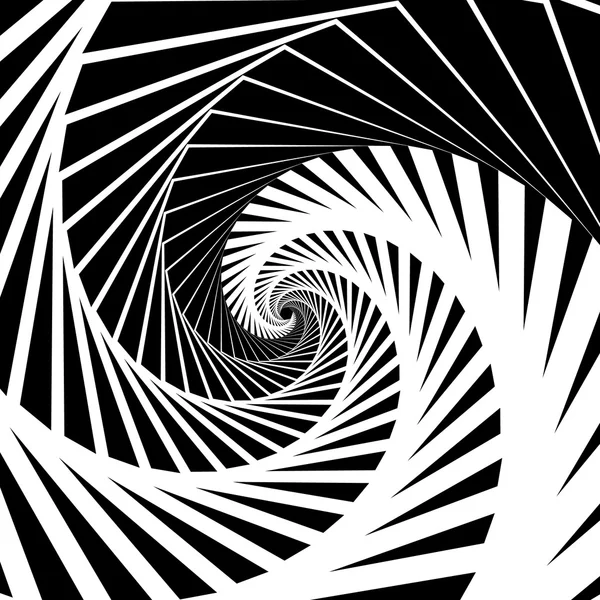Patrón de vórtice espiral geométrico abstracto — Archivo Imágenes Vectoriales