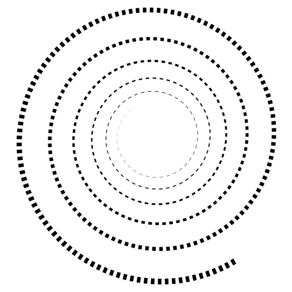 Abstracte spiraal element. — Stockvector