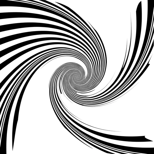 Fundo abstrato com vórtice, forma espiral —  Vetores de Stock