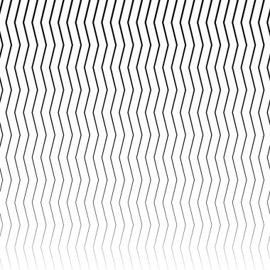 Dalgalı zikzak çizgi deseni