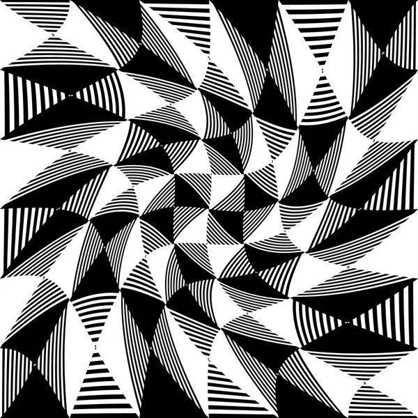 Ligne abstraite, motif à carreaux — Image vectorielle