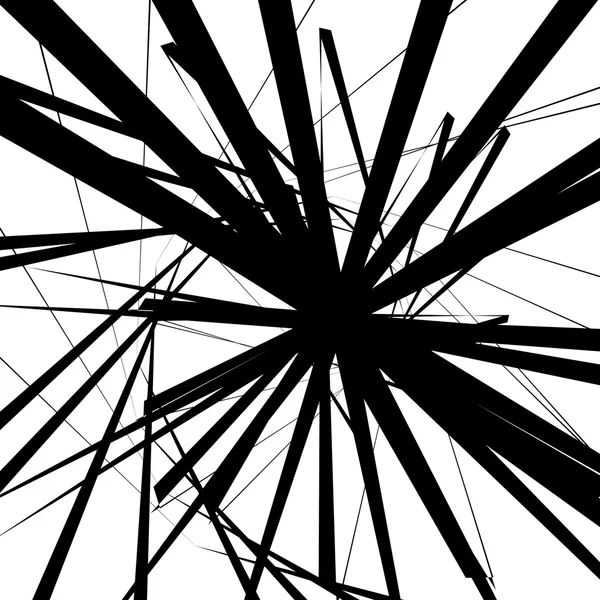 抽象的な芸術的な線パターン — ストックベクタ