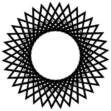 Soyut sarmal tek renkli öğesi